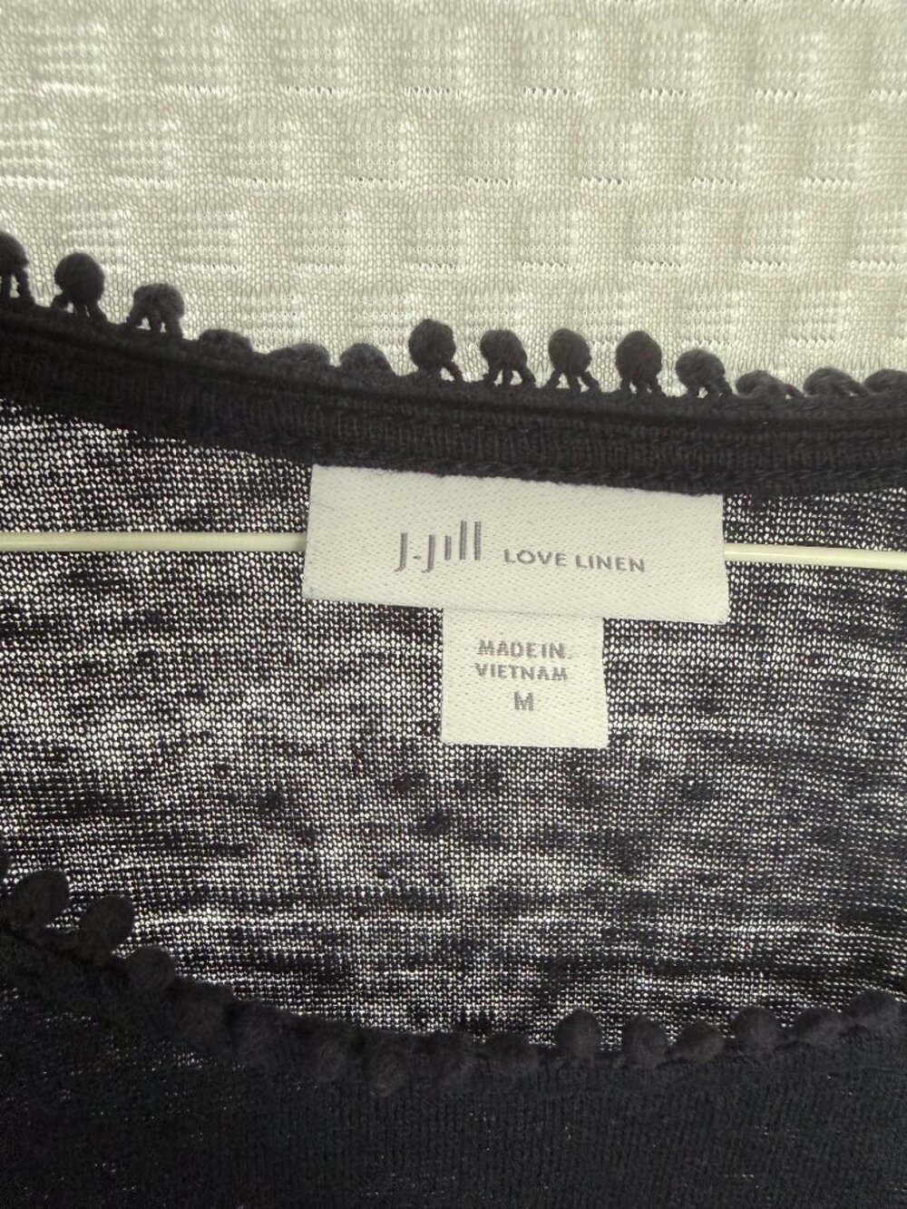 J.JILL LINEN TOP - Picture 2 of 7